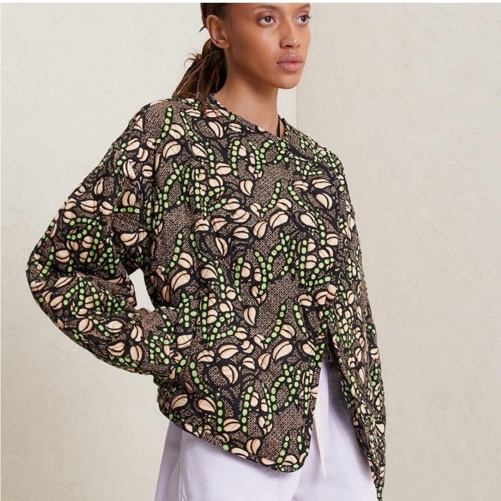 NWT A.L.C Multi Color Quilted Emory Jacket XL